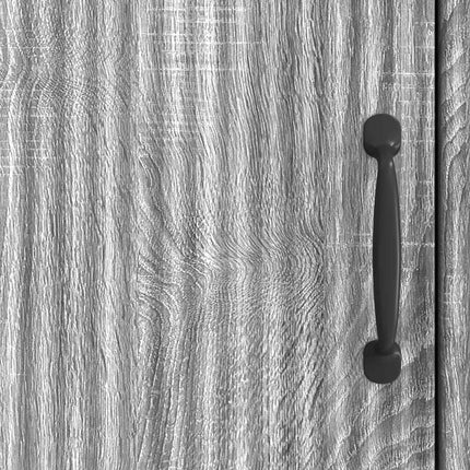 Sideboard Grå sonoma-ek 66 x 34,5 x 87 cm Konstruerat trä