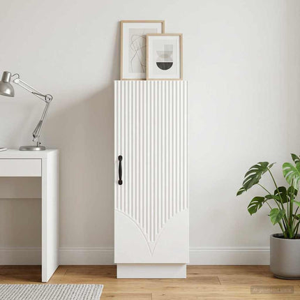 Sideboard Vit 33 x 34,5 x 87 cm Konstruerat trä
