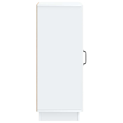 Sideboard Vit 33 x 34,5 x 87 cm Konstruerat trä