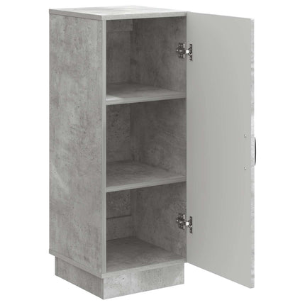 Sideboard Betonggrå 33 x 34,5 x 87 cm Konstruerat trä