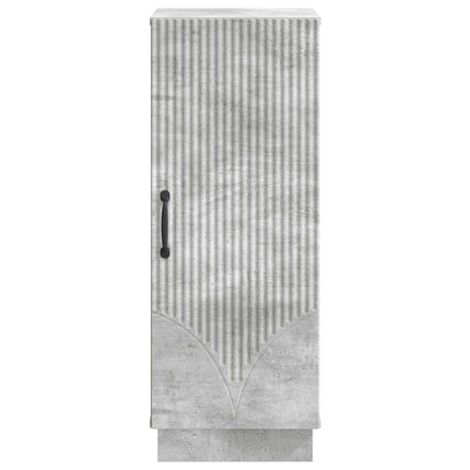 Sideboard Betonggrå 33 x 34,5 x 87 cm Konstruerat trä