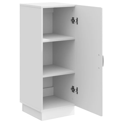 Sideboard Vit högglans 33 x 34,5 x 87 cm Konstruerat trä