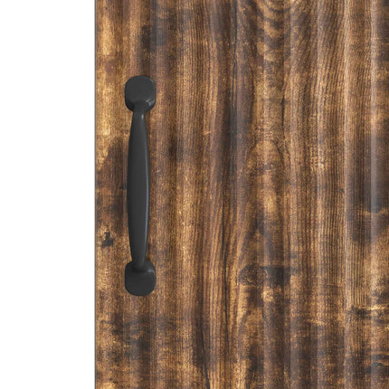 Sideboard Rökt ek 33 x 34,5 x 87 cm Konstruerat trä