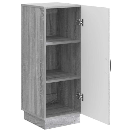 Sideboard Grå sonoma-ek 33 x 34,5 x 87 cm Konstruerat trä