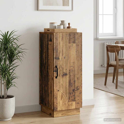 Sideboard Gammalt trä 33 x 34,5 x 87 cm Konstruerat trä