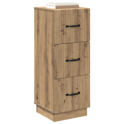 Lådans skåp 33 x 34,5 x 87 cm Konstruerat trä Artisan-ek