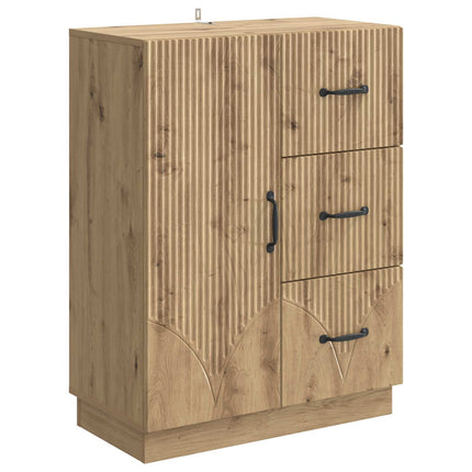 Sideboard Artisan-ek 66 x 34,5 x 87 cm Konstruerat trä