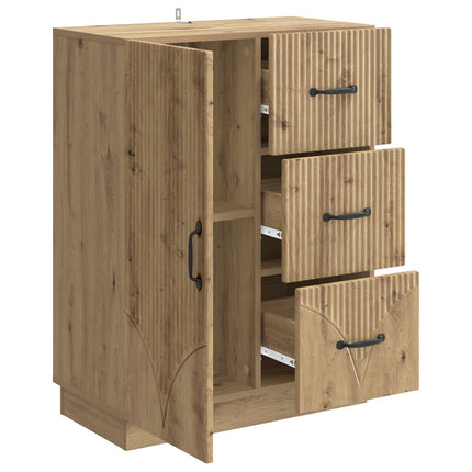 Sideboard Artisan-ek 66 x 34,5 x 87 cm Konstruerat trä