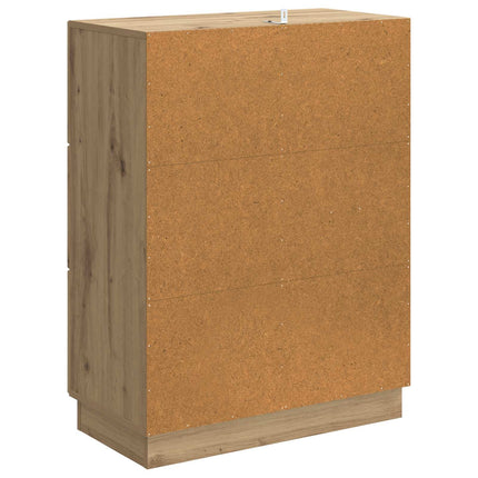 Sideboard Artisan-ek 66 x 34,5 x 87 cm Konstruerat trä