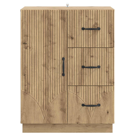 Sideboard Artisan-ek 66 x 34,5 x 87 cm Konstruerat trä
