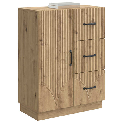 Sideboard Artisan-ek 66 x 34,5 x 87 cm Konstruerat trä