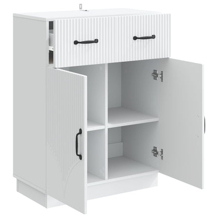Sideboard Vit 66 x 34,5 x 87 cm Konstruerat trä