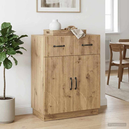 Sideboard Artisan-ek 66 x 34,5 x 87 cm Konstruerat trä