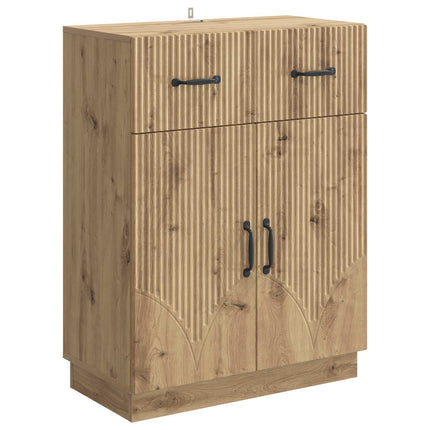 Sideboard Artisan-ek 66 x 34,5 x 87 cm Konstruerat trä