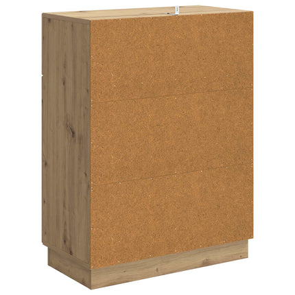 Sideboard Artisan-ek 66 x 34,5 x 87 cm Konstruerat trä