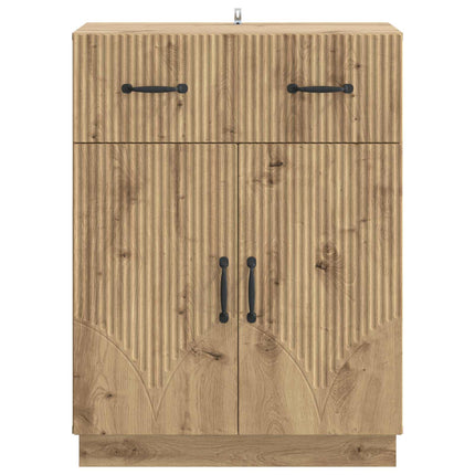 Sideboard Artisan-ek 66 x 34,5 x 87 cm Konstruerat trä