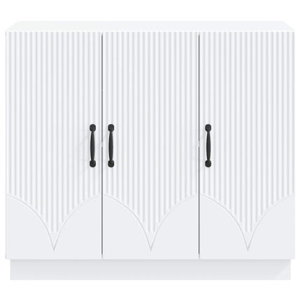 Sideboard Vit 89 x 34,5 x 77 cm Konstruerat trä