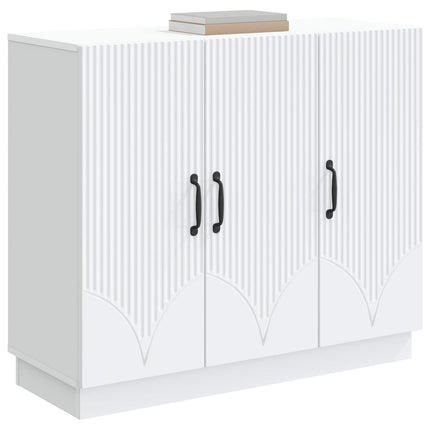 Sideboard Vit 89 x 34,5 x 77 cm Konstruerat trä