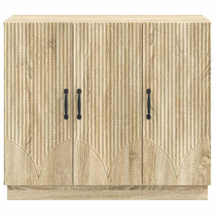 Sideboard Sonoma-ek 89 x 34,5 x 77 cm Konstruerat trä