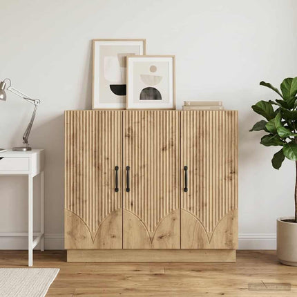 Sideboard Artisan-ek 89 x 34,5 x 77 cm Konstruerat trä