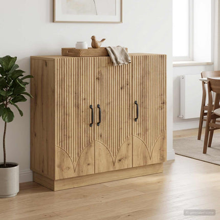 Sideboard Artisan-ek 89 x 34,5 x 77 cm Konstruerat trä