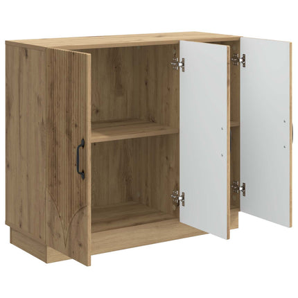 Sideboard Artisan-ek 89 x 34,5 x 77 cm Konstruerat trä