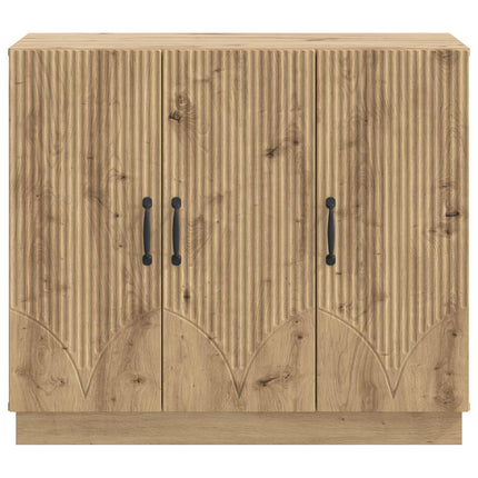 Sideboard Artisan-ek 89 x 34,5 x 77 cm Konstruerat trä