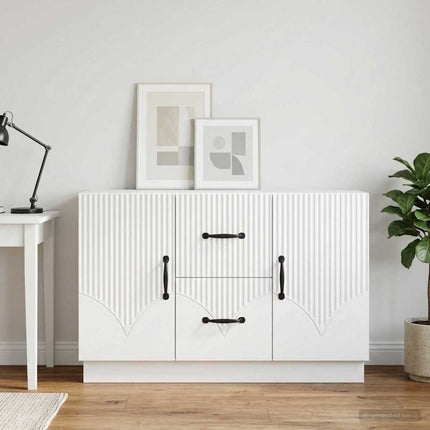 Sideboard Vit 89 x 34,5 x 57 cm Konstruerat trä