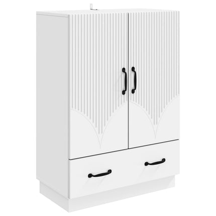 Sideboard Vit 66 x 34,5 x 92 cm Konstruerat trä
