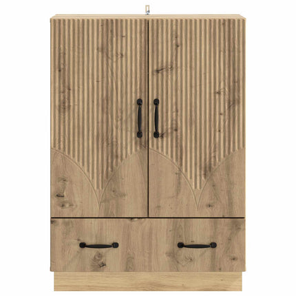 Sideboard Artisan-ek 66 x 34,5 x 92 cm Konstruerat trä