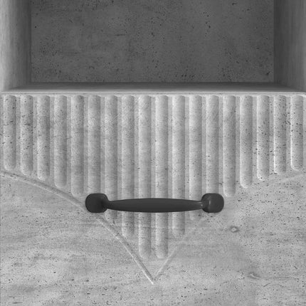 TV-skåp med låda Betonggrå 102 x 34,5 x 47 cm Konstruerat trä