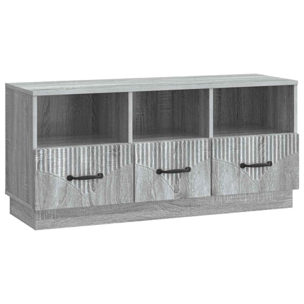 TV-skåp Grå sonoma-ek 102 x 34,5 x 47 cm Konstruerat trä