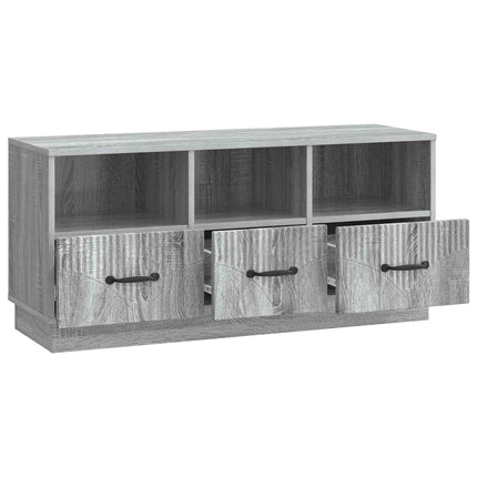 TV-skåp Grå sonoma-ek 102 x 34,5 x 47 cm Konstruerat trä