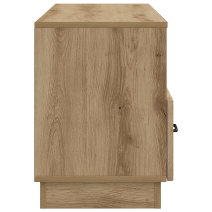 TV-skåp med låda Artisan-ek 102 x 34,5 x 47 cm Konstruerat trä