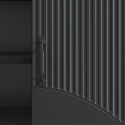 TV-skåp Svart 150 x 31 x 47 cm Konstruerat trä