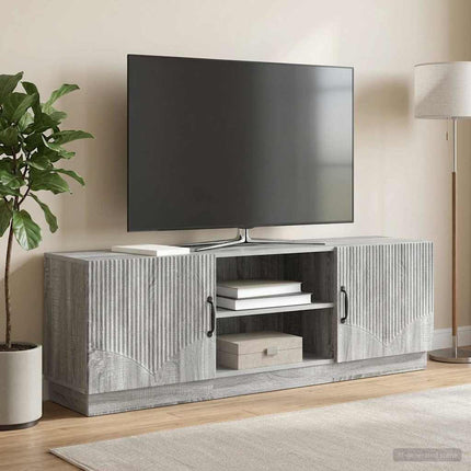 TV-skåp Grå sonoma-ek 150 x 31 x 47 cm Konstruerat trä