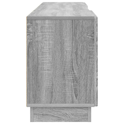 TV-skåp Grå sonoma-ek 150 x 31 x 47 cm Konstruerat trä