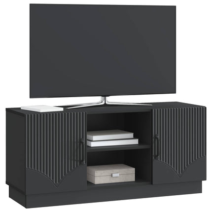 TV-skåp Svart 102 x 34,5 x 47 cm Konstruerat trä