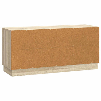TV-skåp Sonoma-ek 102 x 34,5 x 47 cm Konstruerat trä