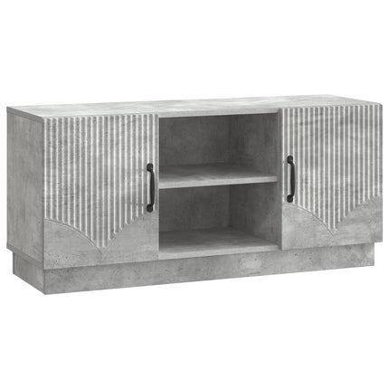 TV-skåp Betonggrå 102 x 34,5 x 47 cm Konstruerat trä