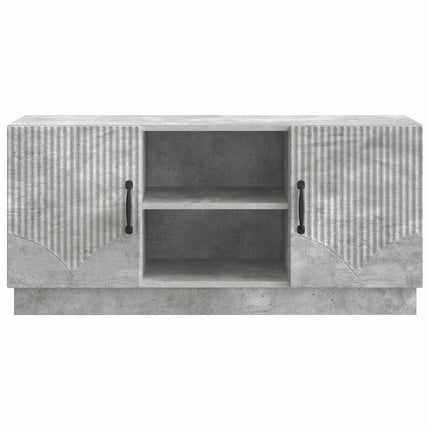 TV-skåp Betonggrå 102 x 34,5 x 47 cm Konstruerat trä
