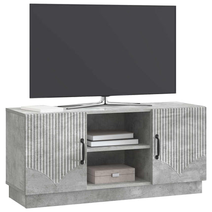 TV-skåp Betonggrå 102 x 34,5 x 47 cm Konstruerat trä