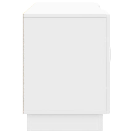 TV-skåp Vit högglans 102 x 34,5 x 47 cm Konstruerat trä
