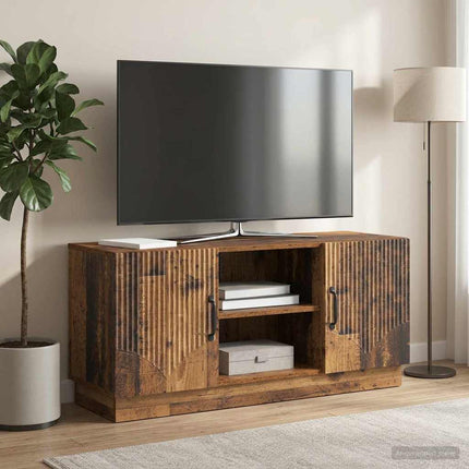 TV-skåp Gammalt trä 102 x 34,5 x 47 cm Konstruerat trä