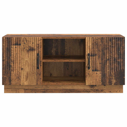 TV-skåp Gammalt trä 102 x 34,5 x 47 cm Konstruerat trä