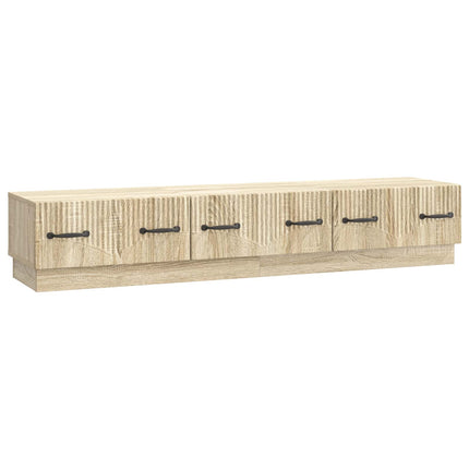 TV-skåp med låda Sonoma-ek 147 x 34,5 x 27 cm Konstruerat trä