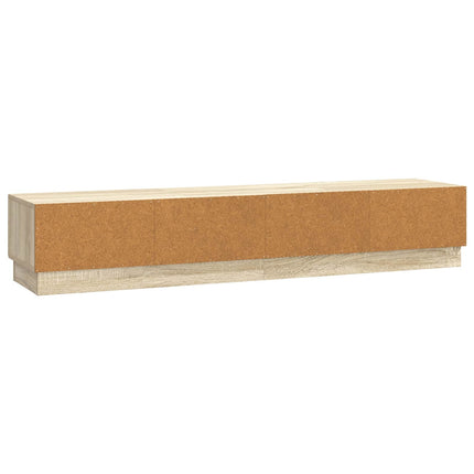 TV-skåp med låda Sonoma-ek 147 x 34,5 x 27 cm Konstruerat trä