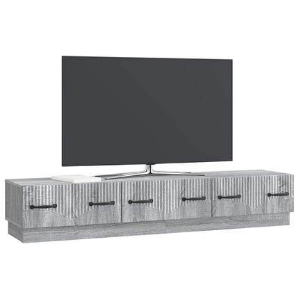 TV-skåp Grå sonoma-ek 147 x 34,5 x 27 cm Konstruerat trä