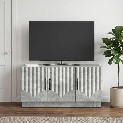 TV-skåp Betonggrå 99 x 34,5 x 47 cm Konstruerat trä