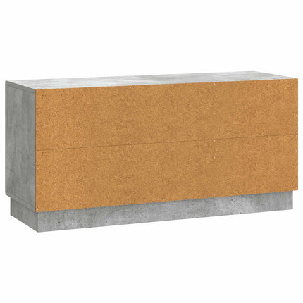 TV-skåp Betonggrå 99 x 34,5 x 47 cm Konstruerat trä